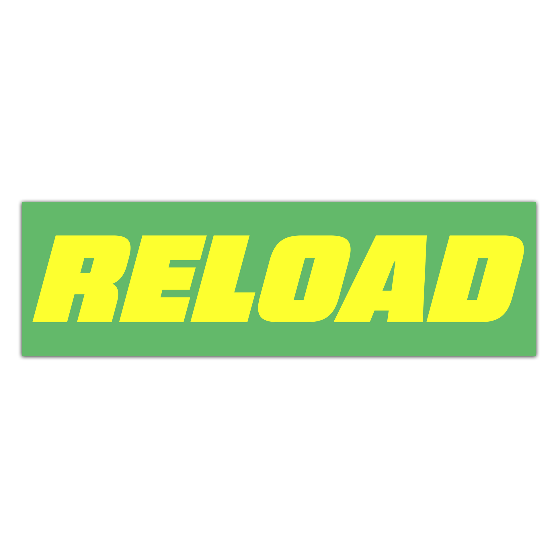 RELOAD BOX LOGO STICKER