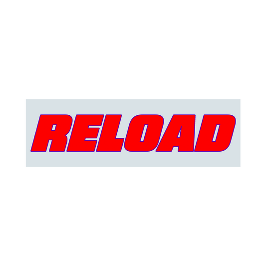 RELOAD Box Logo Sticker