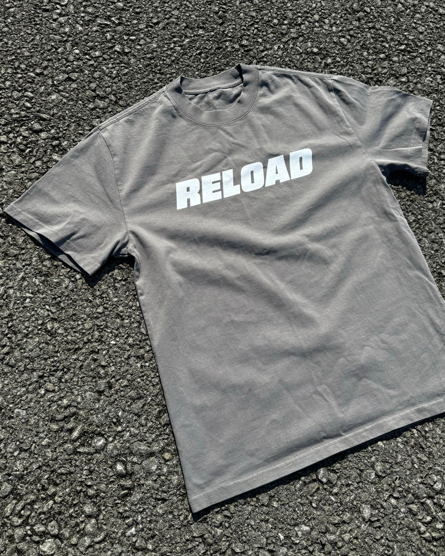 RELOAD OG TEE HEAVY FADED GREY