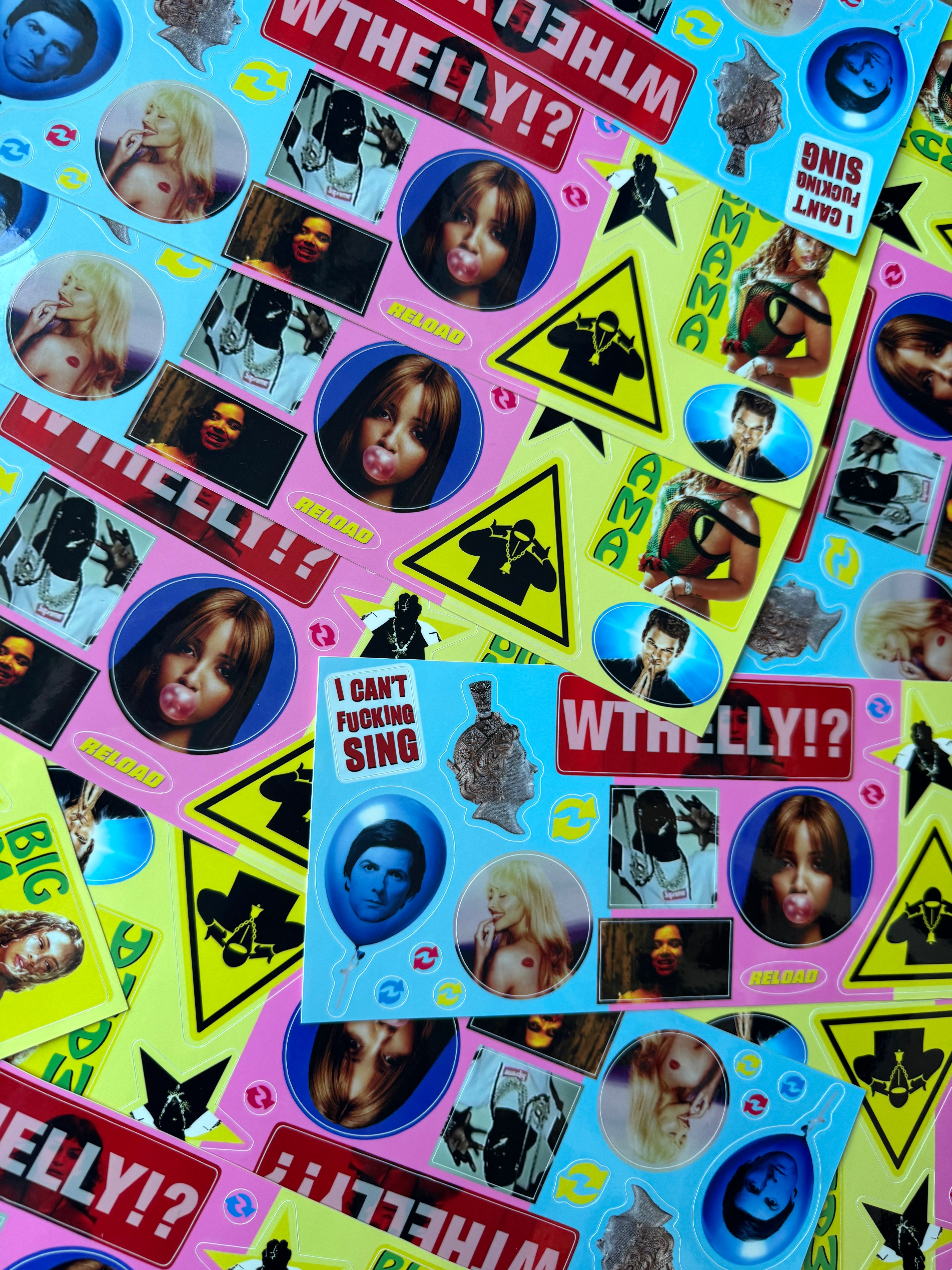 RELOAD STICKER SHEET