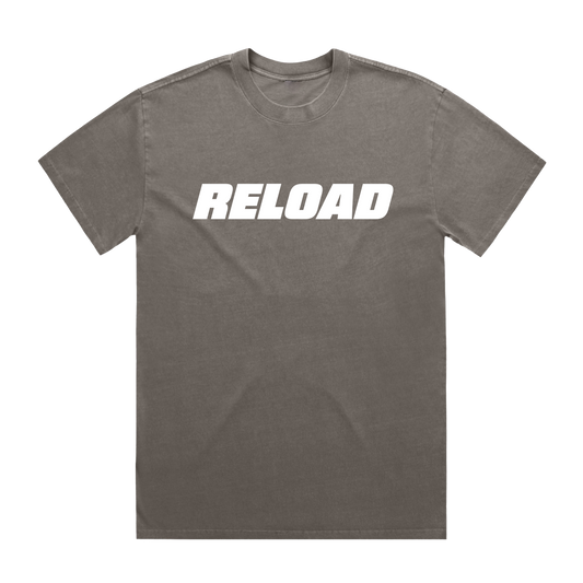 RELOAD OG TEE HEAVY FADED GREY