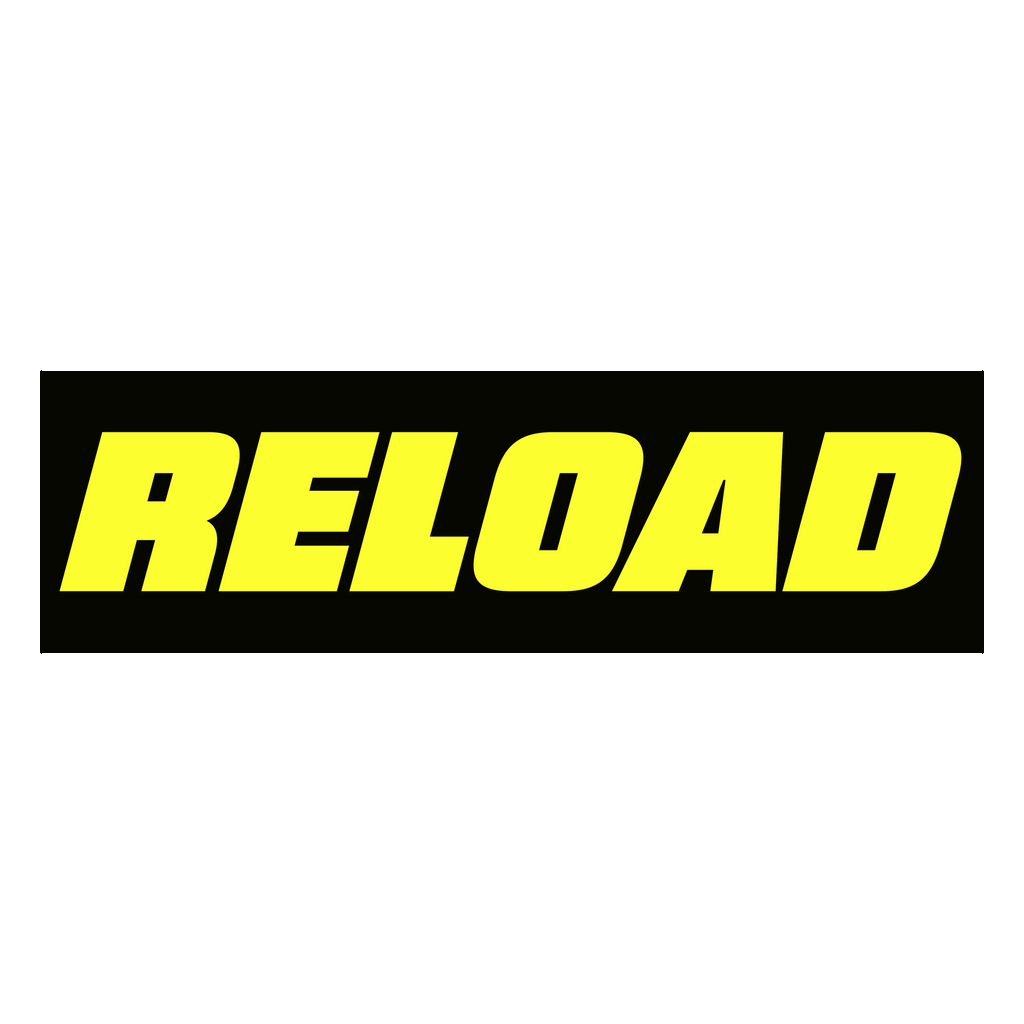 RELOAD BOX LOGO STICKER