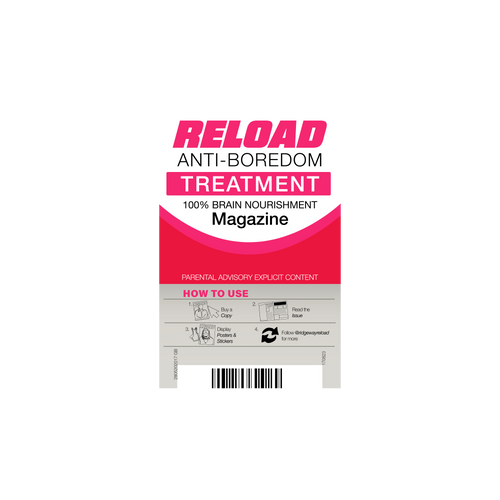 RELOAD ANTI-BOREDOM TREATMENT STICKER