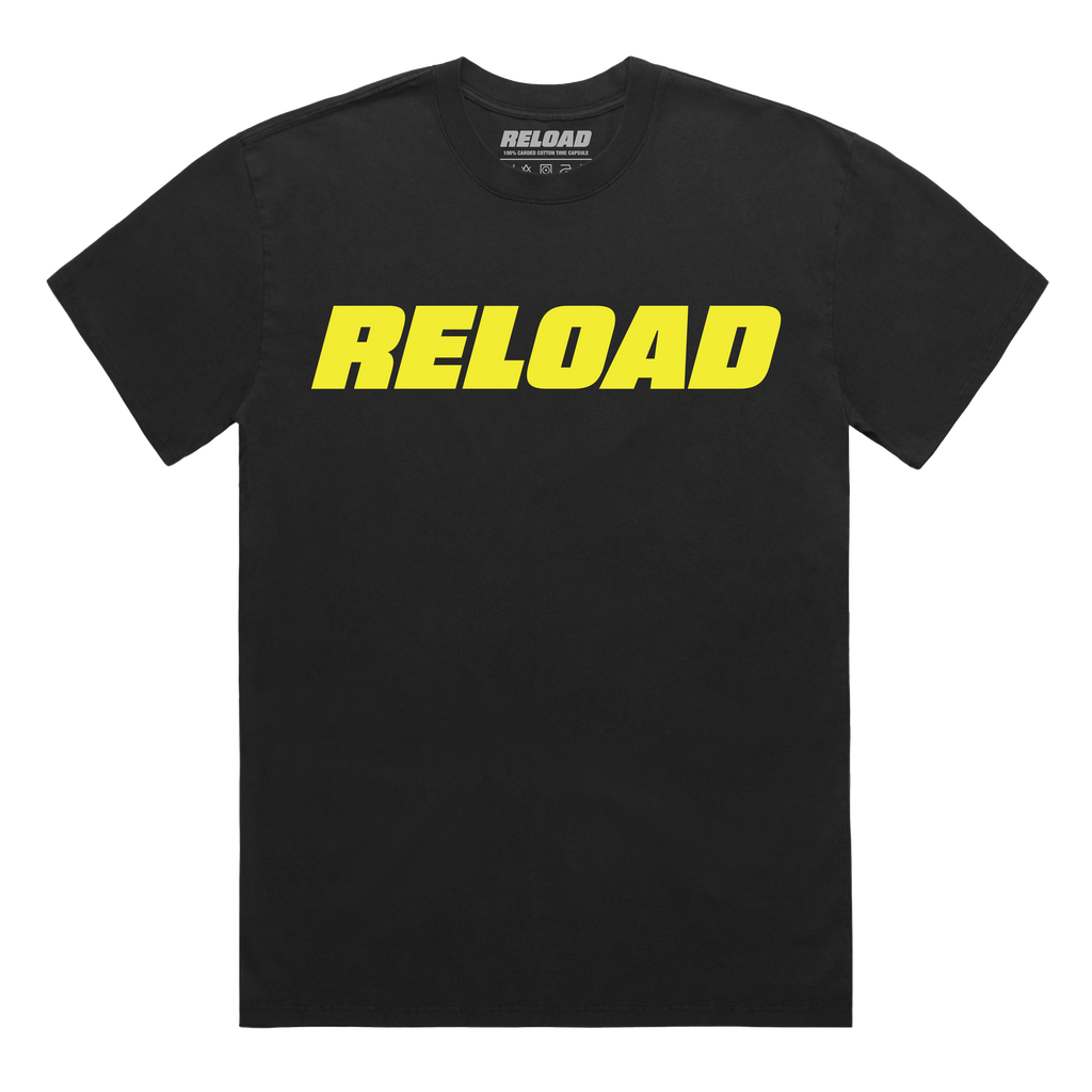 RELOAD BLACKNYELLA HEAVY FADED TEE