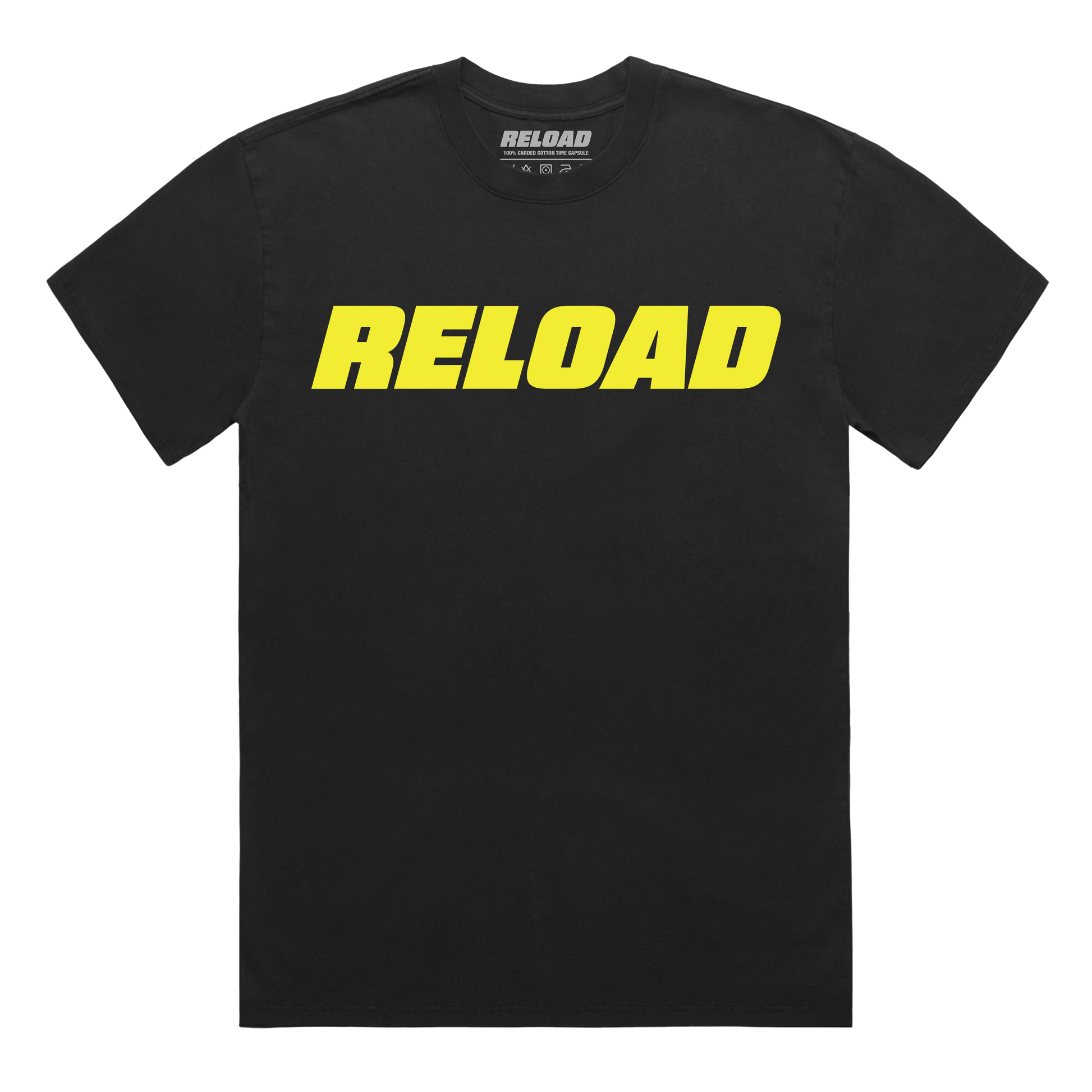 RELOAD BLACKNYELLA HEAVY FADED TEE