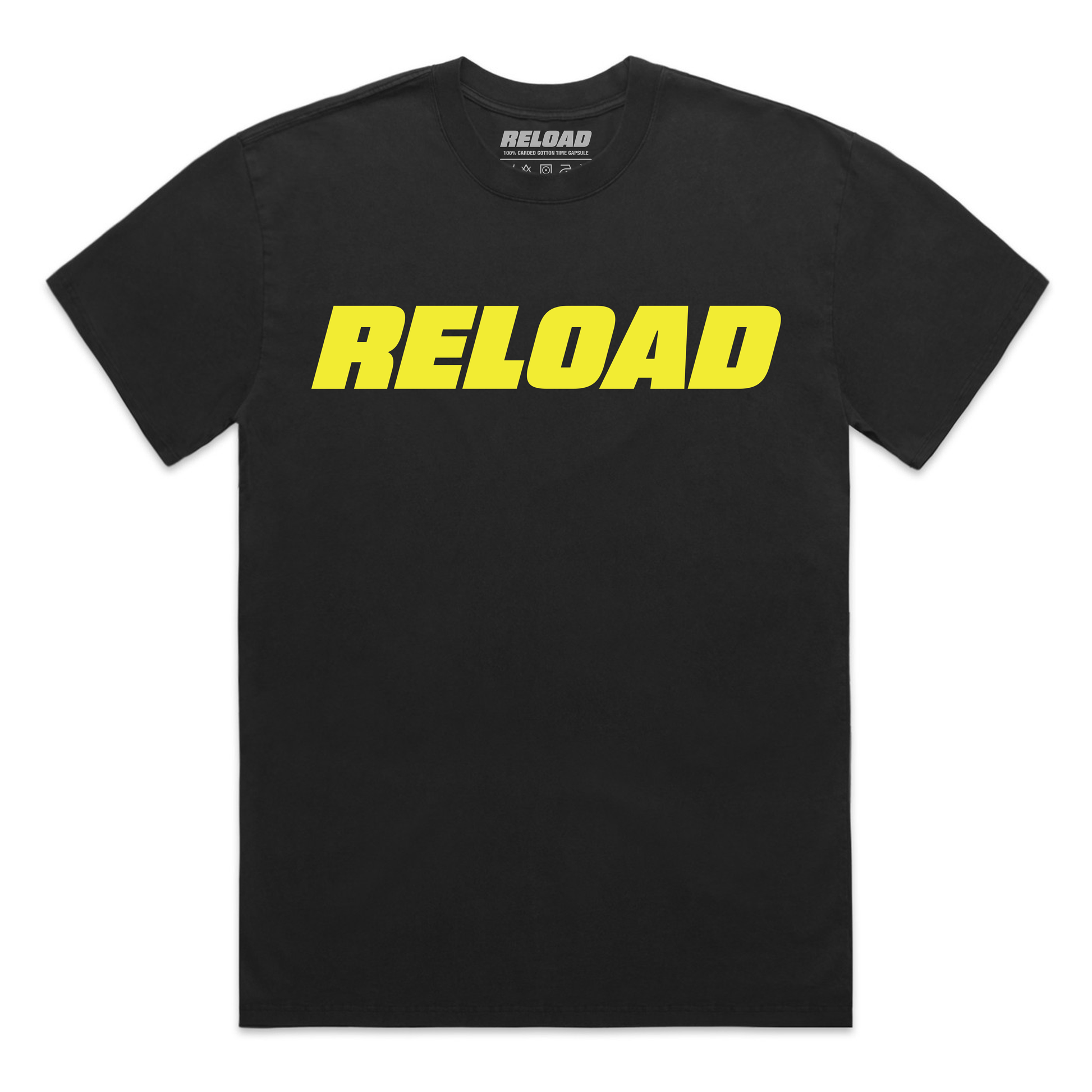 RELOAD BLACKNYELLA HEAVY FADED TEE