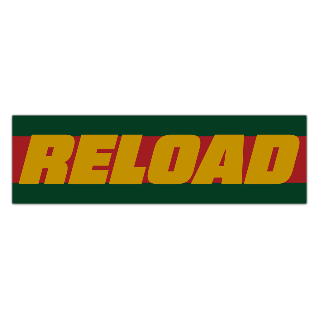 RELOAD BOX LOGO STICKER